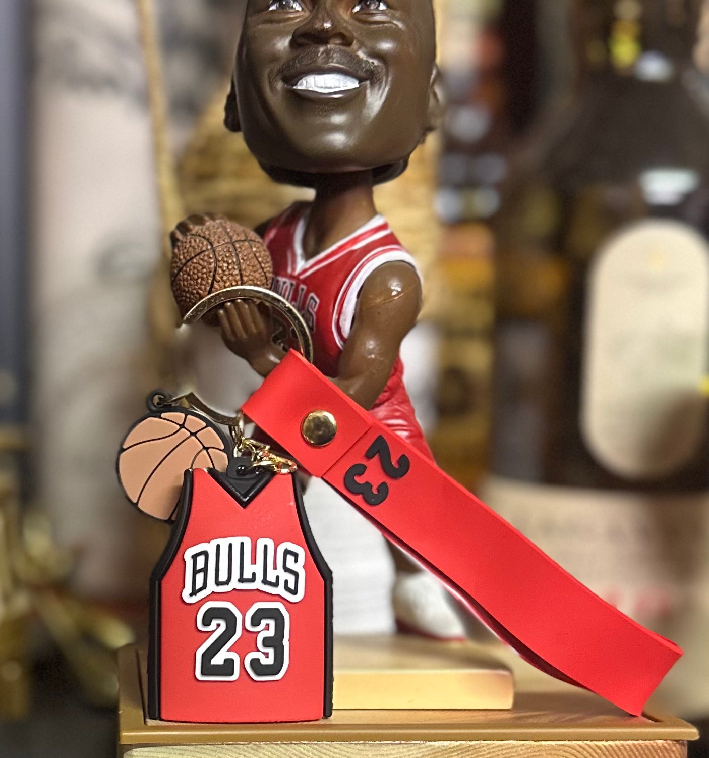 Basketball Keychain 23 Bulls Jordan