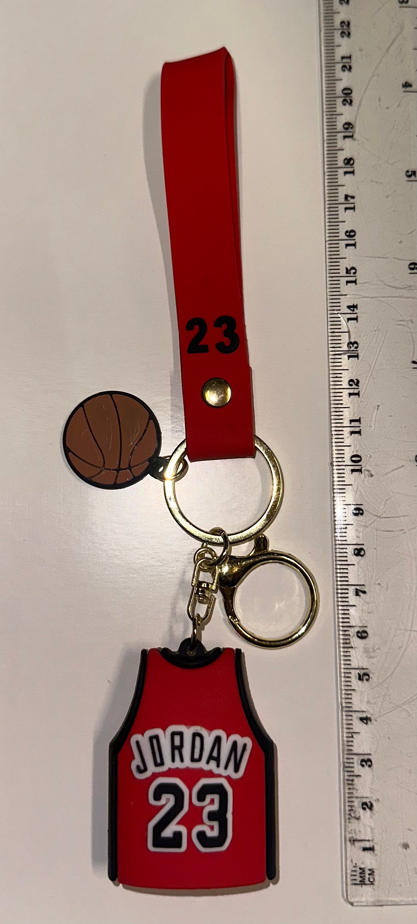 Basketball Keychain 23 Bulls Jordan